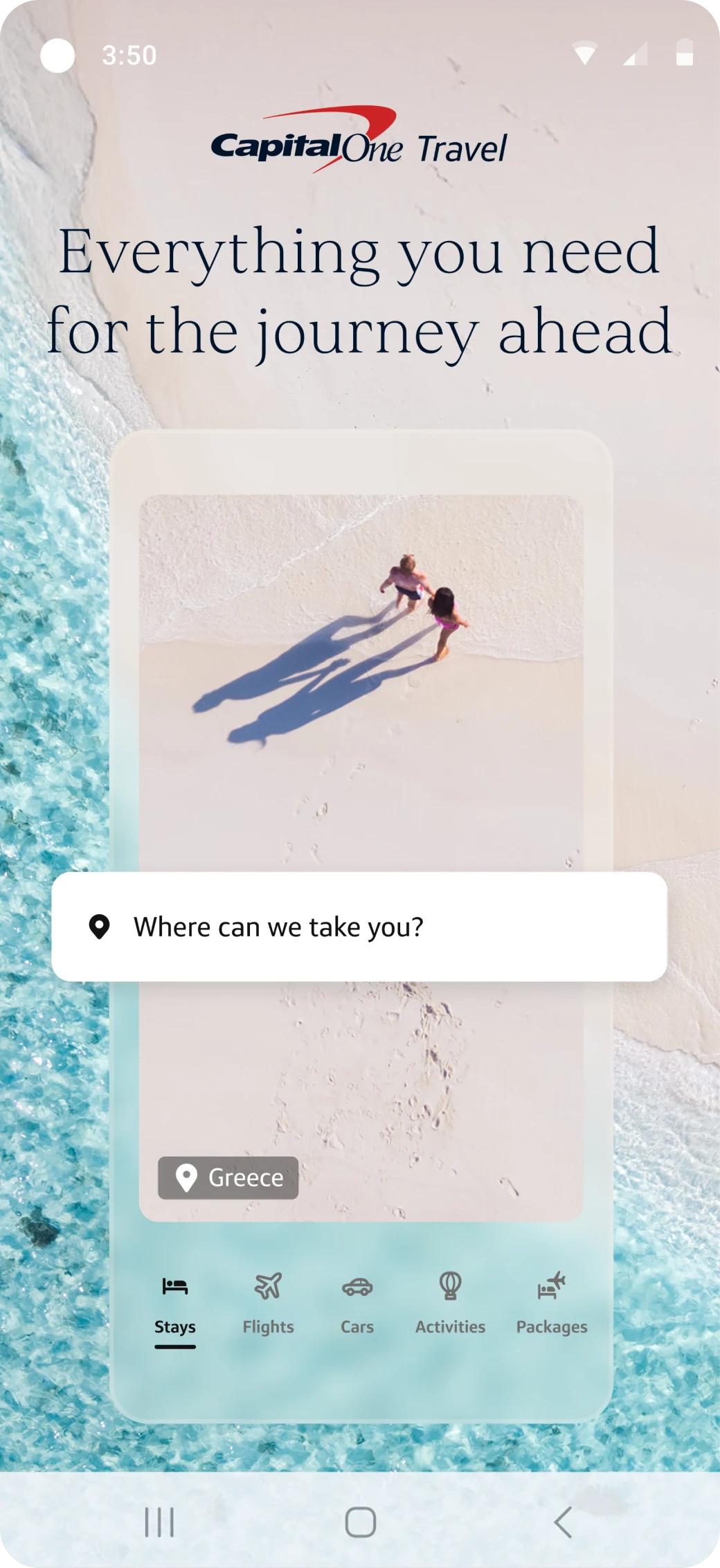 Capital One Travel screenshot